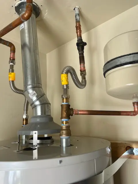 Water heater installation and plumbing repair in Higginsville